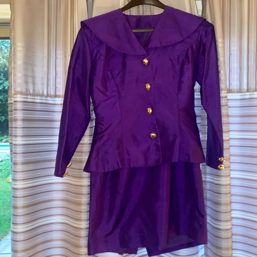 Customer made 2 piece suit, size small/medium